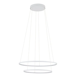 Люстра Nowodvorski Circolo Power 11646 LED 2x67W 3000K 3700Lm IP20 біла