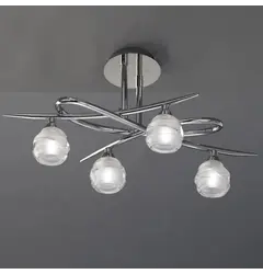 Люстра Mantra LOOP CHROME 1803