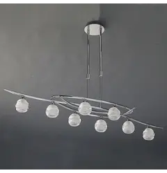 Люстра Mantra LOOP CHROME 1800