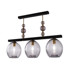 Люстра PikArt Colourglass Down 12101-14 black