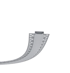 LED профіль врізний, гнучкий з розсіювачем PC, 3м KLOODI KLPB6930TR 3