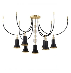 Люстра PikArt ARCH 7U 12894-1 black