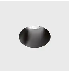 Вбудований стельовий світильник з рамкою під шпаклівку INVISIBLE MINI R, D50мм, H57мм, CREE LED 6.3W, 350mA, 640Lm, 4000K, 55°, CRI>90, DIM DALI, IP44, титановий