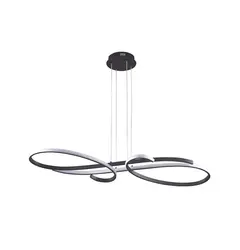 Люстра Goldlux 338198 Violin LED 1x40W 4000K 5400Lm IP20 чорна