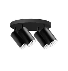 Спот Goldlux 324733 Turyn GU10 4x10W IP44 Bk