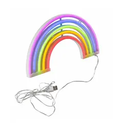 Світильник Goldlux 327130 Neon Rainbow Led 1x3W USB 5V DC 1A IP20 Wh