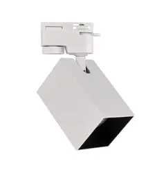 Трековый светильник Goldlux 321749 Square GU10 1x10W IP20 WH
