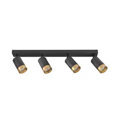 Спот Goldlux 323569 Arras GU10 4x10W IP20 BK