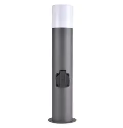 Уличный светильник Goldlux 315991 Dallas E27 1x12W IP44 GR