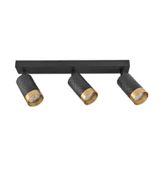 Спот Goldlux 323552 Arras GU10 3x10W IP20 BK