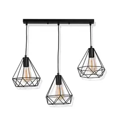 Подвесной светильник Goldlux 314628 Vigo E27 3x20W IP20 BK