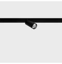 Прожектор IN_LINE TUB XS A 48, D22mm, H48mm, CREE LED 2.1W, 3000K, 112Lm, 10°, CRI>90, 48V, 4-х провідний DIM DALI, IP20, чорний