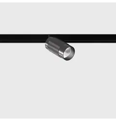 Прожектор IN_LINE TUB S A 60, D30mm, H60mm, CREE LED 5.4W, 2700K, 535Lm, 50°, CRI>90, 48V, 4-х провідний DIM DALI, IP20, титановий/чорний