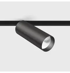 Прожектор IN_LINE TUB M A 140, D52mm, H140mm, CREE LED 19W, 4000K, 1970Lm, 50°, CRI>90, 48V, 4-х провідний DIM DALI, IP20, титановий/чорний