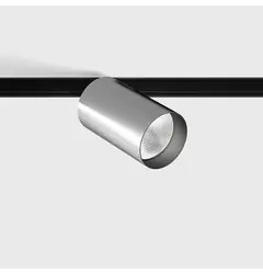 Прожектор IN_LINE TUB M A 90, D52mm, H90mm, CREE LED 10.8W, 4000K, 1120Lm, 50°, CRI>90, 48V, 2-х групний, ON/OFF, IP20, матовий алюміній - чорний
