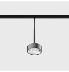 Підвісний світильник IN_LINE SOL MINI P, D75mm, H135mm, LED 7W, 610Lm, 4000K, 24°, CRI>90, 48V, 4-х провідний DIM DALI, IP20, хром/чорний