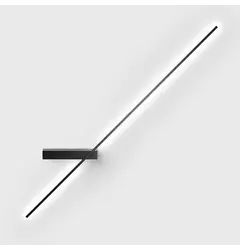 Накладний настінний світильник, поворотний ARROW L, L885mm, H180mm, SP47mm, LED 11W, 3000K, 470Lm, CRI>90, 300mA, DIM DALI, 220-240V, IP20, опаловий, чорний