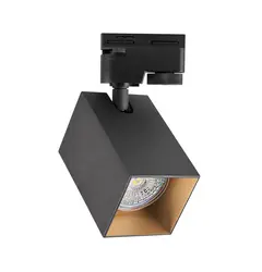 Трековый светильник Goldlux 321756 Square GU10 1x10W IP20 BK