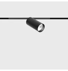 Прожектор MICRO_LINE TUB S A 60, D31mm, H65mm, LED 6.3W, 4000K, 36°, 649Lm, CRI>90, 48V, Вкл./Викл., IP20, чорний