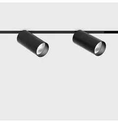 Прожектор MICRO_LINE TUB S A 60 X2, D31mm, H65mm, L226mm, LED 2x6.3W, 4000K, 36°, 2x630Lm, CRI>90, 48V, DIM DALI, IP20, чорний