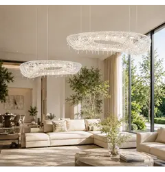 Люстра Celestia Crystal 052057/1000 cr/cl