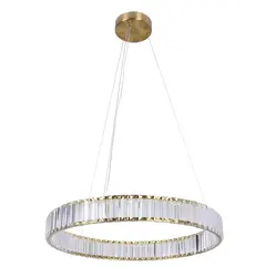 Люстра Goldlux 338259 Cristalia LED 1x29 Вт 4000 К 4300 лм IP20 золотая