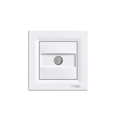 Розетка TV концевая (1 дБ) Asfora, (белая) EPH3200121