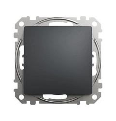 Выключатель 1-кл SE Sedna Design SDD114101 черный
