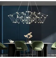 Люстра Linef СТРУКТУРИ CHROME MJ206-800 CH