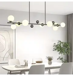 Люстра Linef MJ 295 MJ295L/9L BK+WT