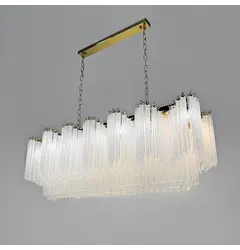 Люстра Linef MJ 280 MJ280L-1200 GD+WT
