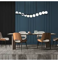 Люстра Linef MJ 191 MJ191-1120 BK+WT