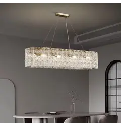 Люстра Linef MJ360 MJ360-L1200*350 AB