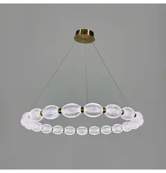 Люстра Linef MJ343 MJ343-780 AB+CL