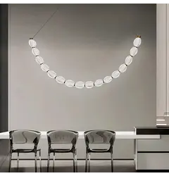 Люстра Linef MJ343 MJ344-1200L AB+CL