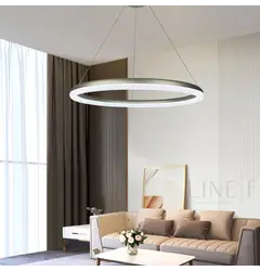 Люстра підвісна Linef MJ342 MJ342-800 Ice Flower Silver