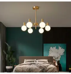 Люстра Linef MJ 89 AB MJ89/6 АВ+WT