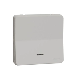 Механизм кнопочного выключателя с подсветкой IP55, белый, Mureva Styl Schneider Electric MUR39127
