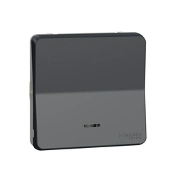 Механизм переключателя с подсветкой IP55, черный, Mureva Styl Schneider Electric MUR35025