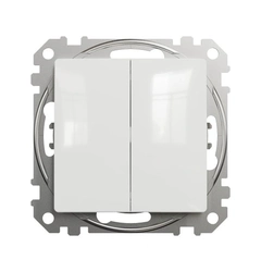Переключатель 2-кл SE Sedna Design SDD111108 белый