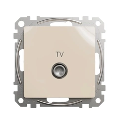 Розетка TV 4дб SE Sedna Design SDD112471 бежевый