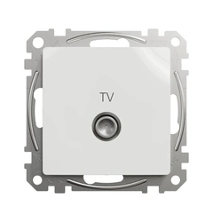Розетка TV конечная 4дб SE Sedna Design SDD111471 белый