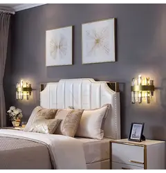 Бра Linef MJ 210 WMJ210/2 AB+CL