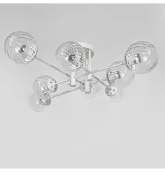 Люстра Linef 51797 WT+CL 51797/8 WT+CL