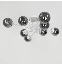 Люстра Linef 51797 WT+GR 51797/8 WT+GR