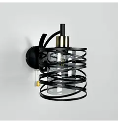 Бра Linef 12333 8190/1W BK+GR