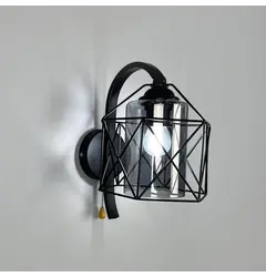 Бра Linef 11770 8180/1W BK+GR