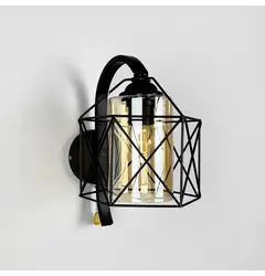 Бра Linef 11770 8180/1W BK+AM
