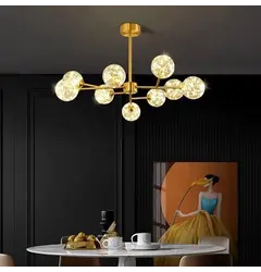 Люстра Linef K 26 AOC19/9 AB LED