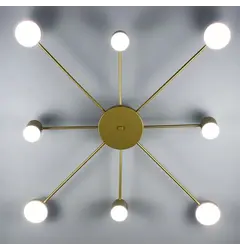 Люстра Linef DE 34/8 DE34/8 GD